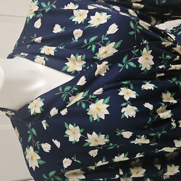 Draper James Plus Size Floral Robe - Picture 1 of 6